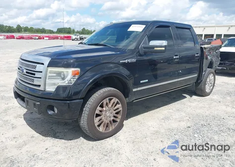 2013 Ford F-150 Platinum from USA, damaged, VIN 1FTFW1ETXDFA60534